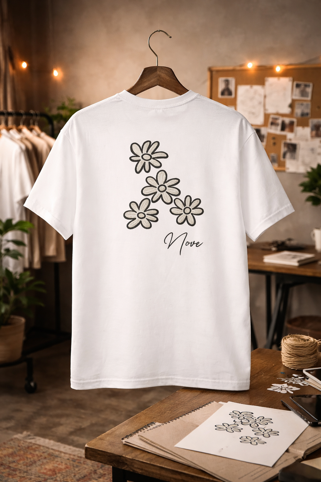 T-Shirt Nove Flowers